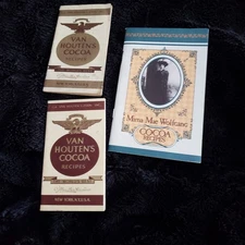 Vintage Van Houten’s Cocoa Recipe Booklets LOT/2 & Bonus Wolfgang Cocoa Recipes