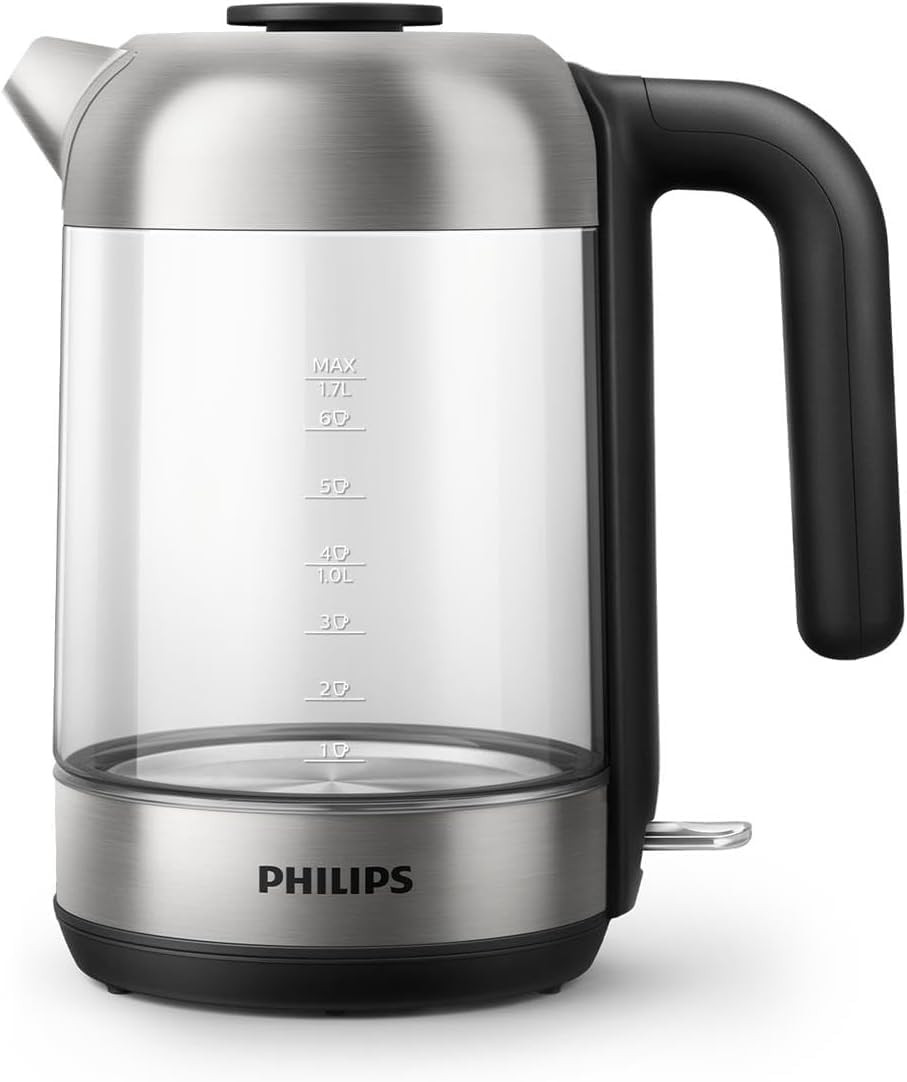 Purezza e Vetro: Bollitore Elettrico Philips Serie 5000 da 1,7L