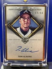 2023 Topps Gilded TOM GLAVINE Auto 03/50 HOF Hall of Famers Autograph BRAVES SP