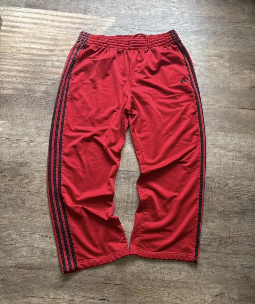 adidas Men Red Activewear Pants for Men for sale | eBay