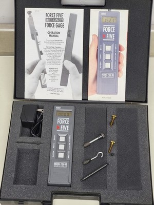 Wagner FDV-50 ( 50 Lb.) Force Five Multi-Capacity Force Gauge Kit