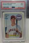 2018 Topps Heritage High Number - Shohei Ohtani #600 (RC) PSA9