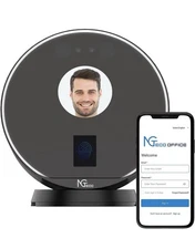 NGTeco Time Clock Cloud-Based, Face & Fingerprint Attendance Time Clocks