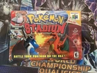 Pokemon Stadium (N64) CIB w/Transfer Pak, Tested, Good Cond, Fast Shipping!