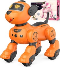 Remote Control Robot Dog for Kids, Programmable Smart Puppy Intelligent Learn...