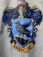 Harry Potter Ravenclaw Pajama Top 10/12 Kids Fleece Pullover Boys Girls New