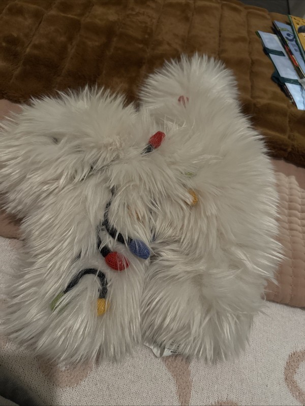 NEW Pottery Barn Cat Fur National Lampoon’s Christmas Vacation™ Lights Pillow