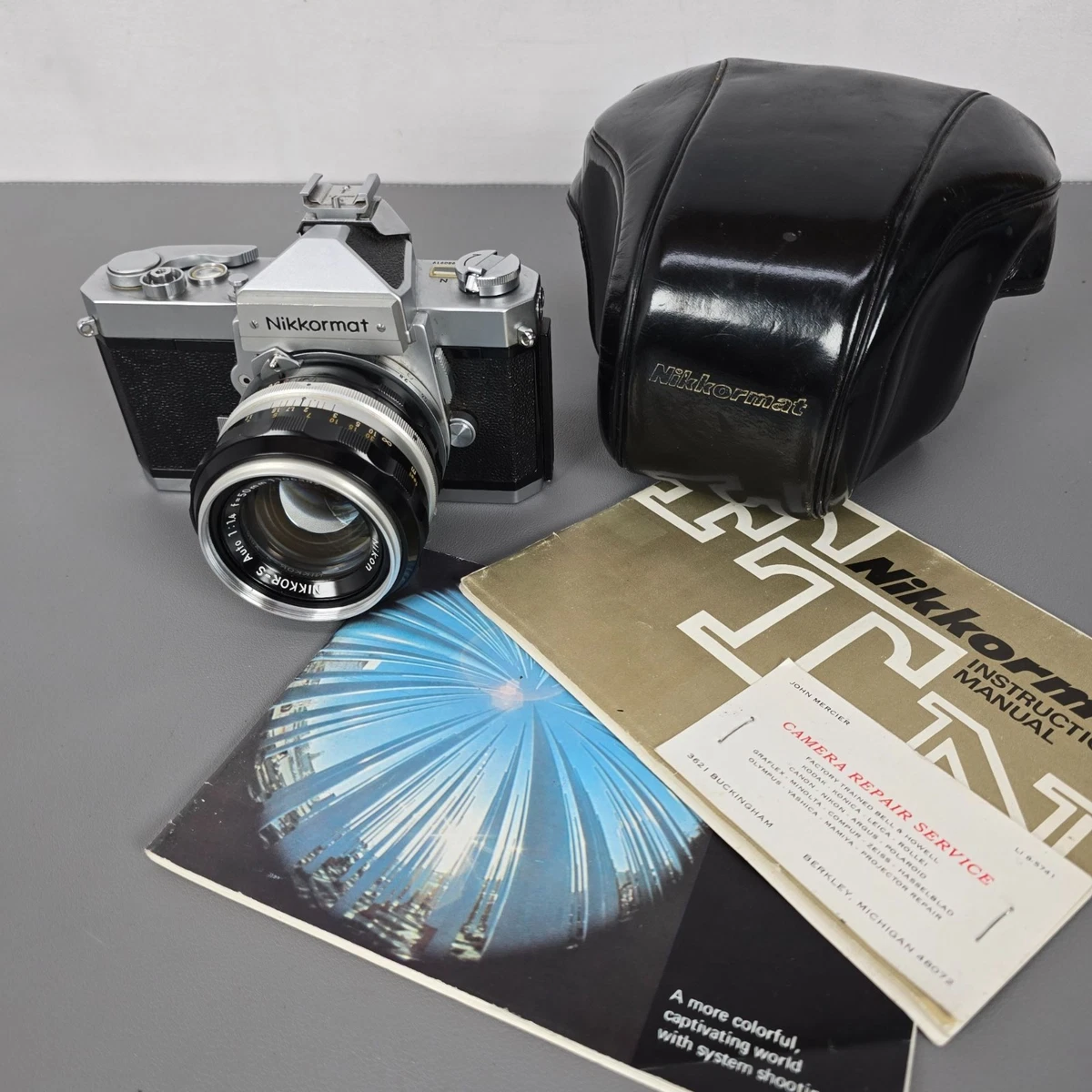 Nikomat FTN Nikon NIKKOR S Auto F2.8 35㎜ フィルムカメラ Nikomat FTN Nikkor+Auto 35mm F2.8 ニコン ニコマート