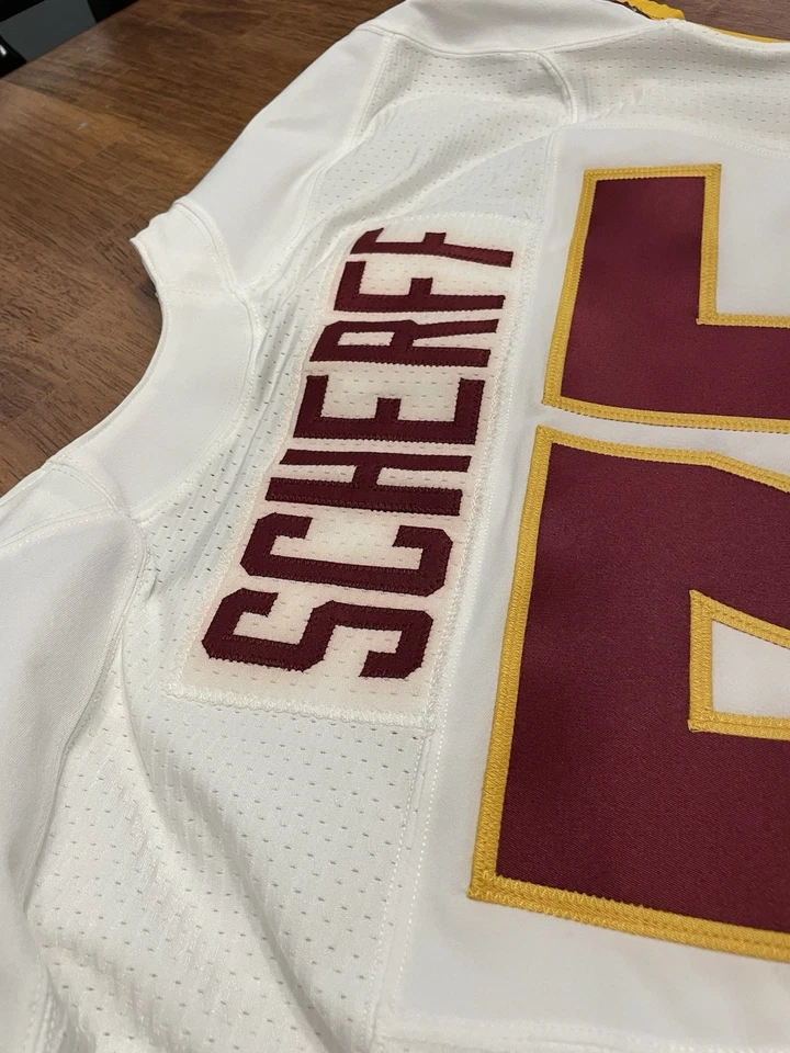 Washington Redskins Team Issued Brandon Scherff Jersey #75 - Image 4 of 4