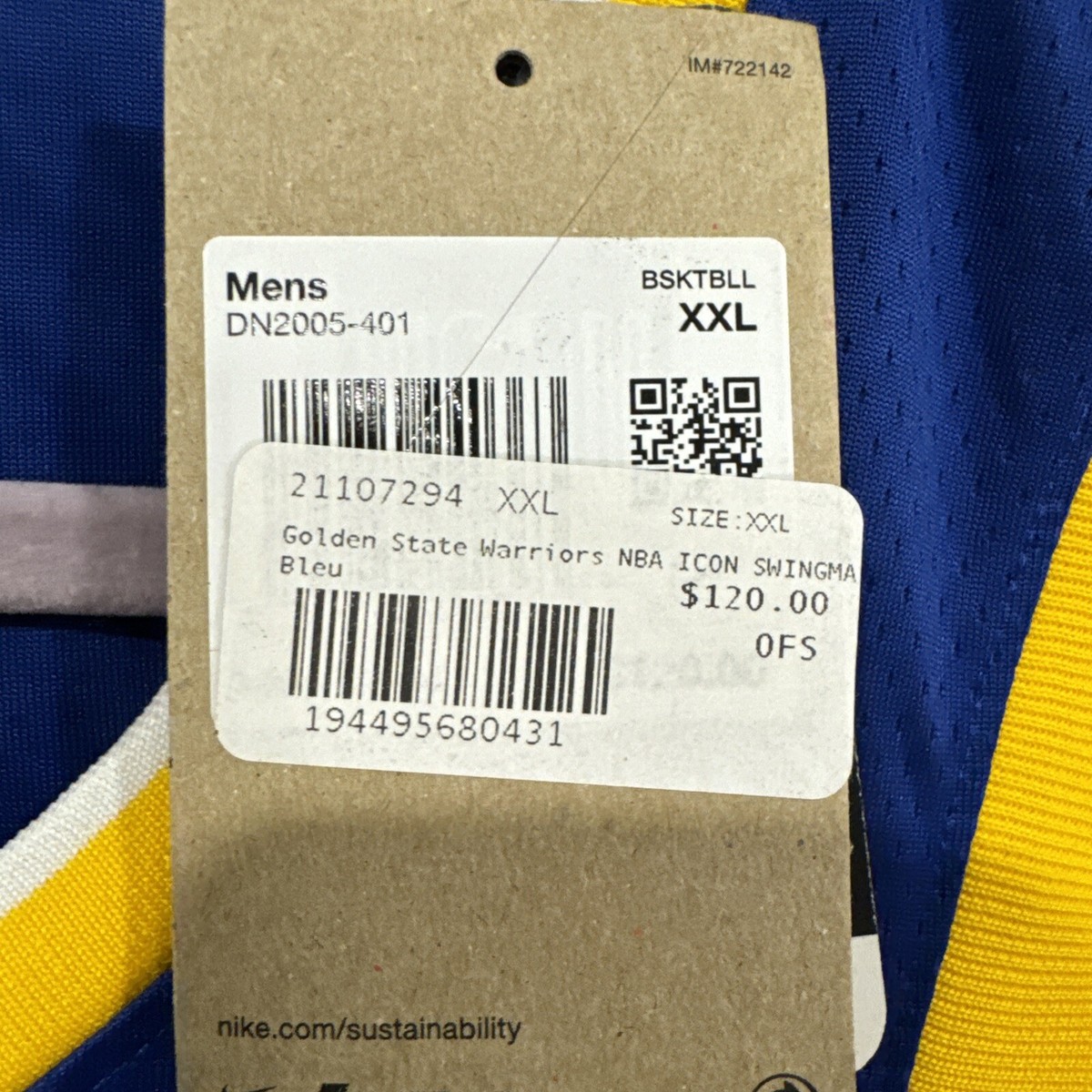Nike Dri-Fit Swingman Jersey Golden State Warriors Stephen