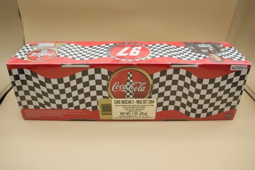 Coca Cola NASCAR Finish Line Chocolate Chip Cookie Coffee Mug 2004 Kurt Busch 97 - Picture 7 of 9