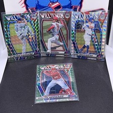2021 mosaic baseball will to win 4-card refactor prizm lot! ohtani and more star