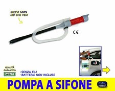Travaso liquidi pompa elettrica aspiratore aspira olio benzina  gasolio AdBlue