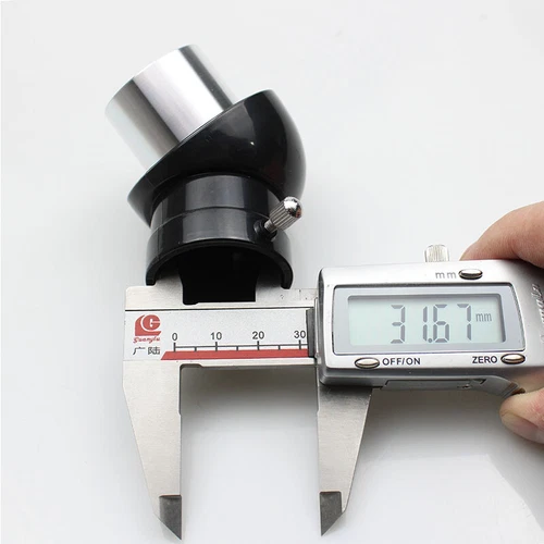 Astronomical Telescope 45° Round Angle Diagonal Mirror 1.25'' Mount Eyepieces - Picture 6 of 11