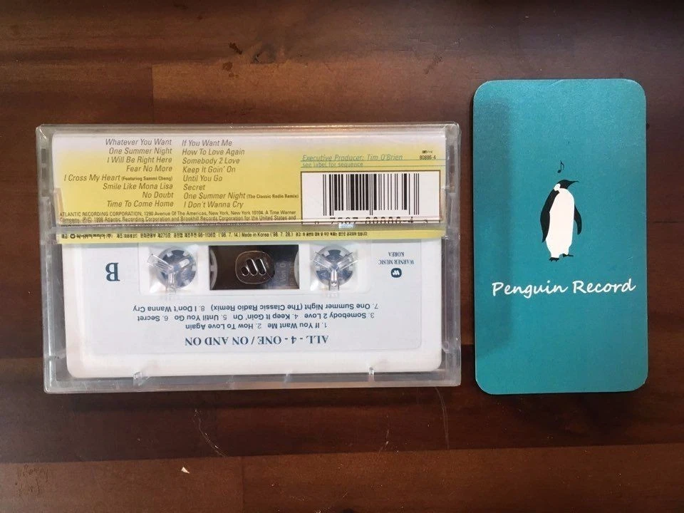 All-4-One - On And On CASSETTE TAPE KOREA EDITION SEALED - Image 3 of 3