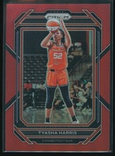 Tyasha Harris 2023 Panini Prizm WNBA Red Prizm /199 #102