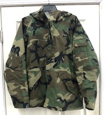 USGI Military Woodland Camo Parka Cold Weather Medium Short