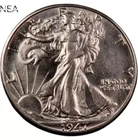 1947-D Walking Liberty Half Dollar ~ Almost Uncirculated+ (AU+)