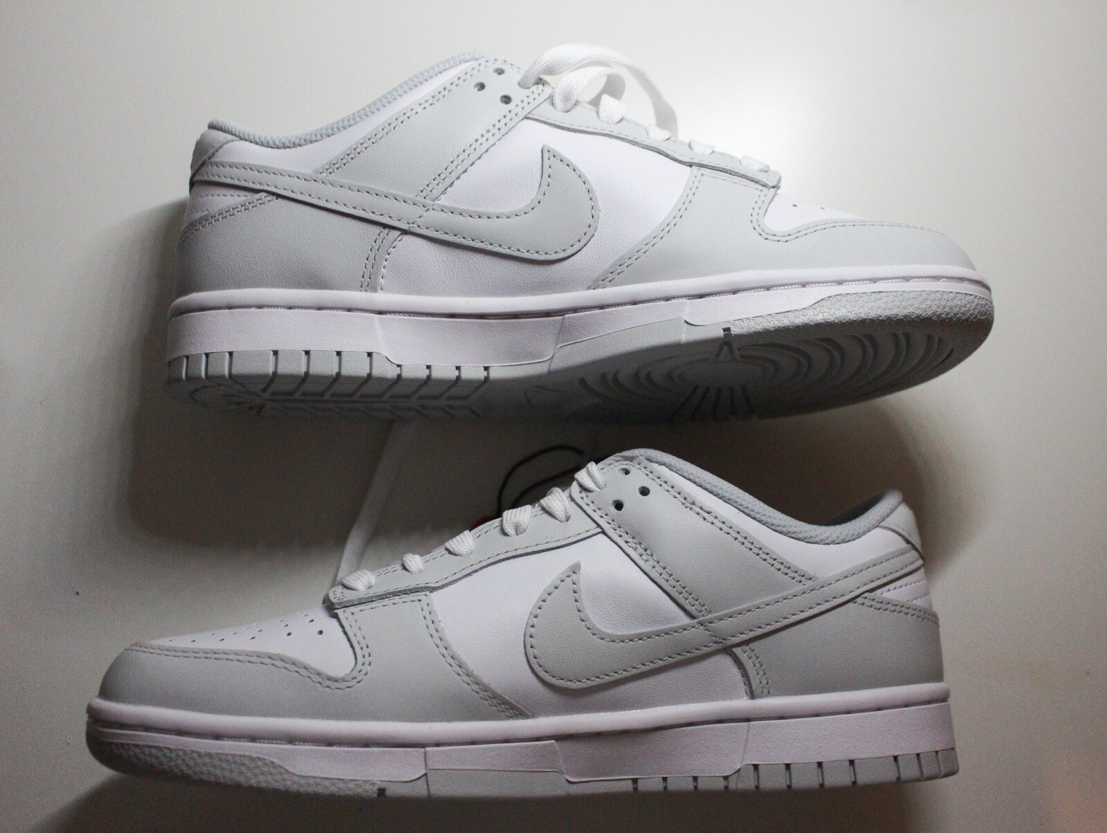 Grey Photon Dust Nike Dunks