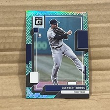 2022 Donruss Optic Green Dragon Gleyber Torres 53/99 New York Yankees