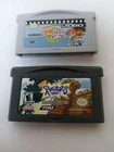 LOT Rugrats Video All Grown Up, Vol. 1 Game Boy Advanced & Rugrats Castle Capers
