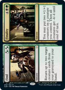 Find // Finality x4 - Commander 2020 - NM-Mint, English - Commander 2020