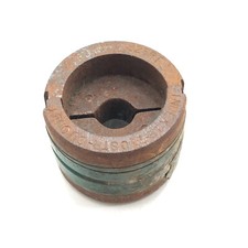 Burndy U25RT U-Type Die for Hydraulic Crimpers, 1.5" Height, Index 12 1/0 AWG CU