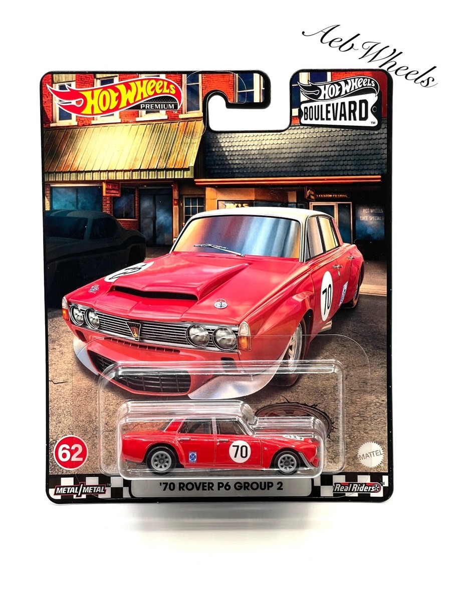 2022 Hot Wheels Premium Boulevard '70 Rover P6 Group 2 (red) #62