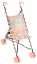 Toy Doll Large Umbrella Baby Stroller Holds Doll up to 18" Tall NEW SEALED