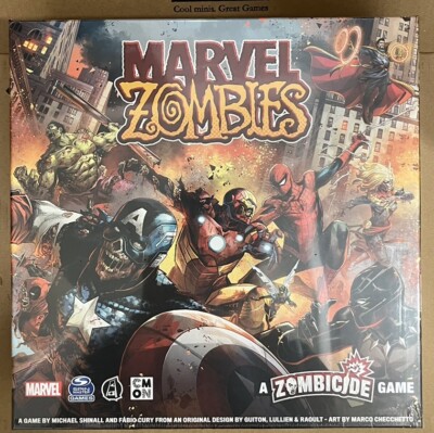 MARVEL ZOMBIES: Kickstarter UNDEAD PLEDGE - ZOMBICIDE Streched Goals CMON EN NEW