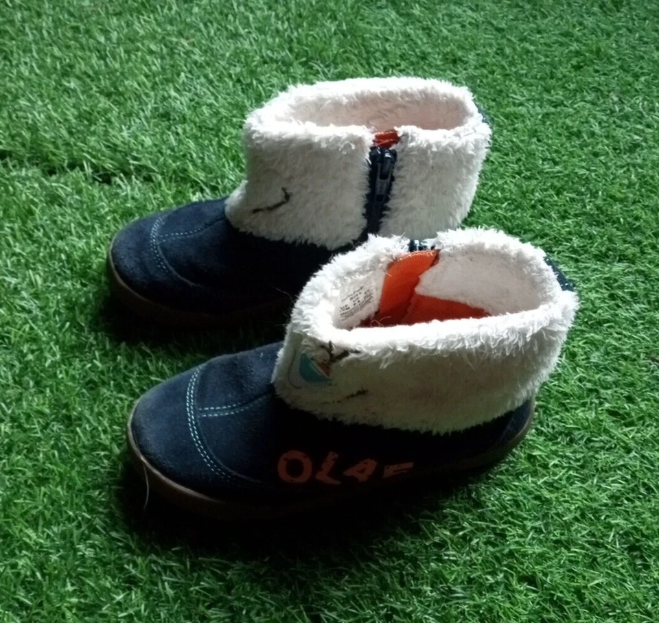 Botas infantis Stride Rite Disney Frozen Olaf tamanho 10M - Imagem 4 de 4
