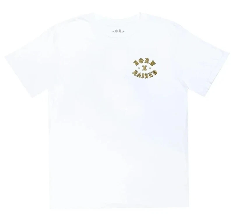Born x Raised + Mr. Cartoon Charra Tee: White