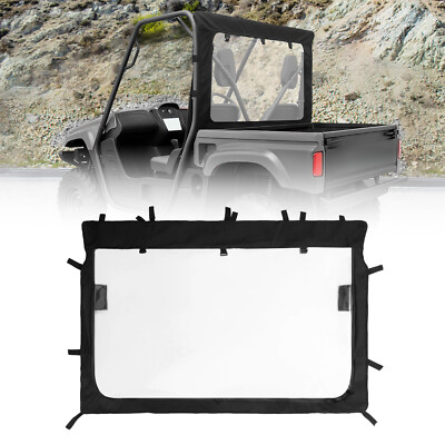 #ad Soft Rear Window Shield For Yamaha Rhino 450 660 UTV CFMoto Uforce 800 #78637 $35.63