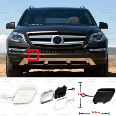 FRONT Bumper TOW Hook Eye COVER for 2013-2016 Mercedes GL Class X166 ...
