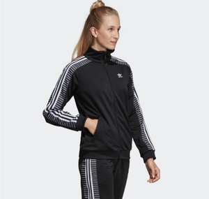 black track jacket adidas