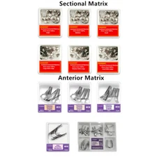 Dental Sectional Contoured Matrices Matrix Bands Anterior Proximal Strips Refill