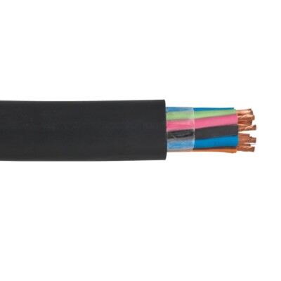 PER FOOT 12/10 SOOW Portable Power Cable Flexible CPE Jacket Black 600V