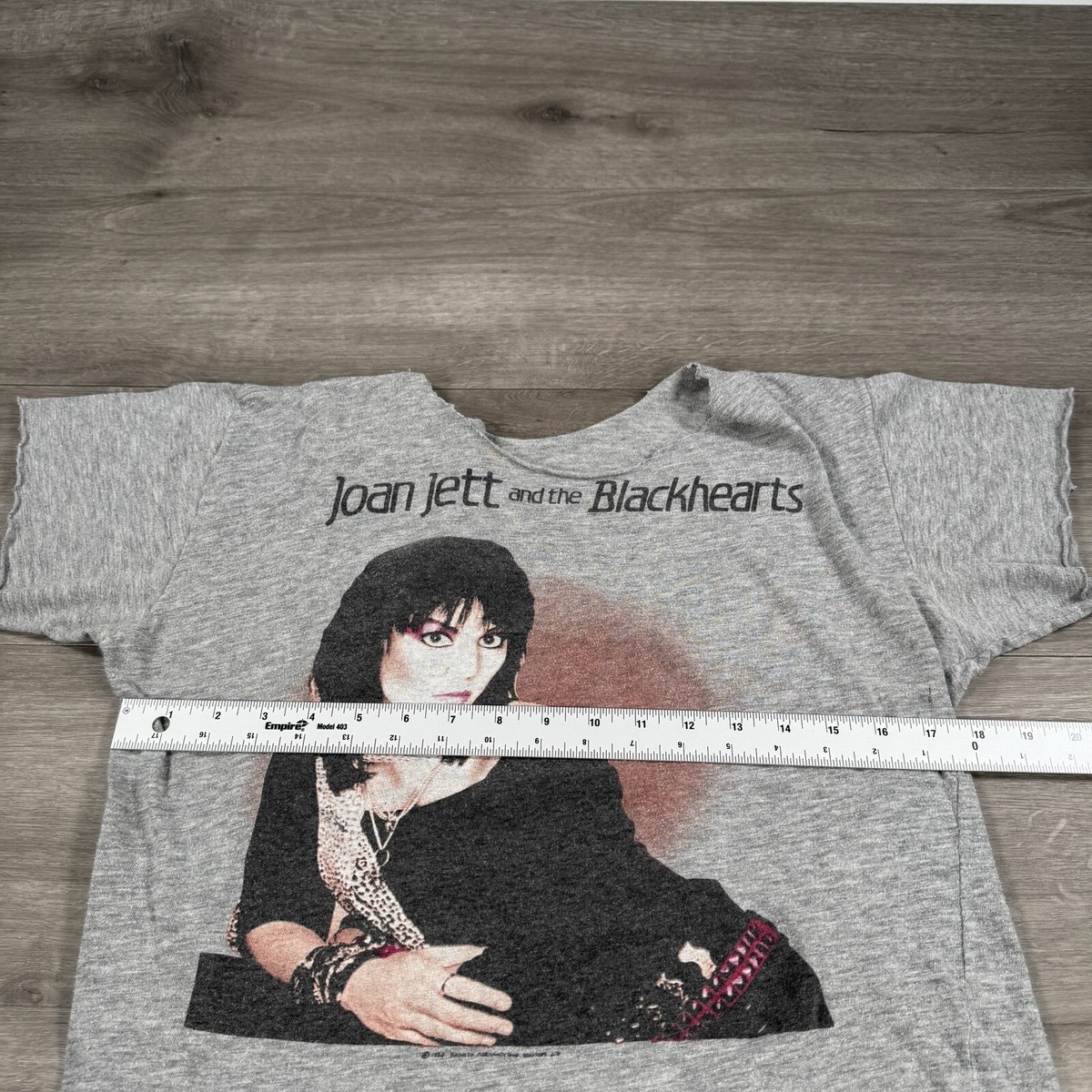 Vintage 80s Joan Jett T-Shirt Glorious Results Of A Misspent