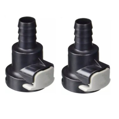 2X Attwood Marine Universal Sprayless Connector Female Fitting Replaces 8838HF6