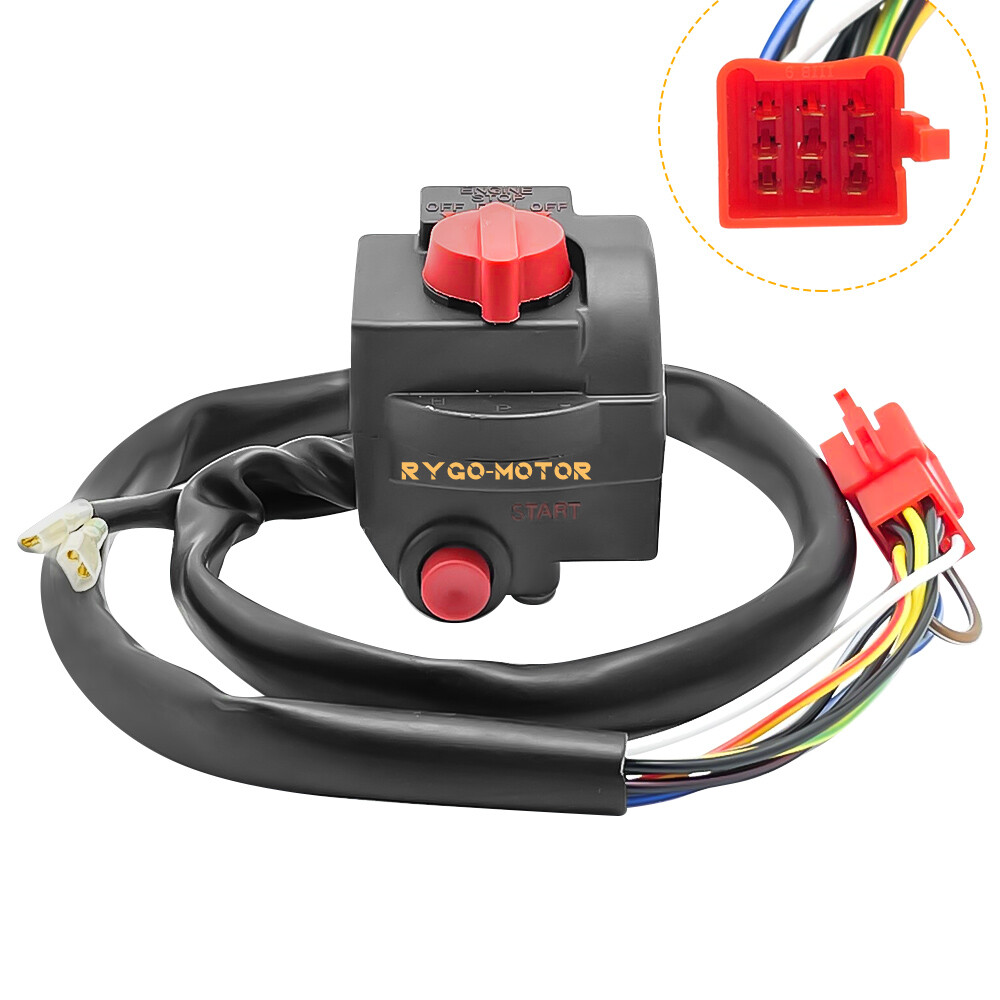 CBXハンドルon/offスイッチ Control Switch Start Kill Stop Button Throttle for Honda CBX Super