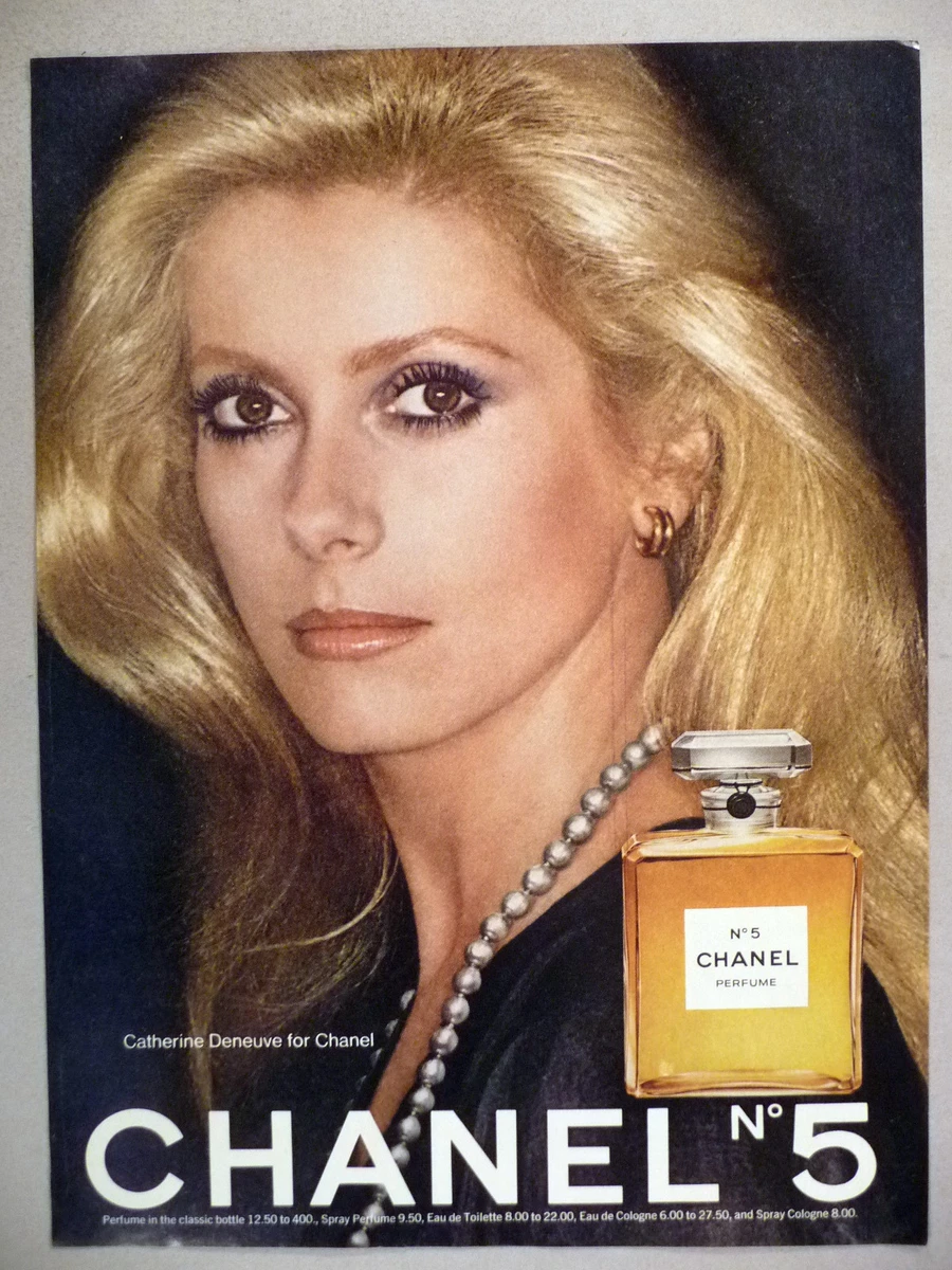 Catherine deneuve chanel 5 hot sale