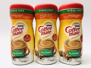 Nestle Coffee Mate Powdered Creamer, Sugar Free Hazelnut 3 ...