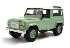 Norev 1:43 Scale 1995 Land Rover Defender Green/White Model Replica SUV 845106