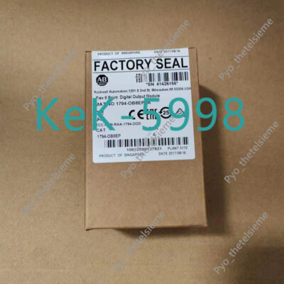 NEW Sealed AB 1794-OB8EP /A FLEX Output Module 24V DC 8-P Fused AB 1794OB8EP #ZX