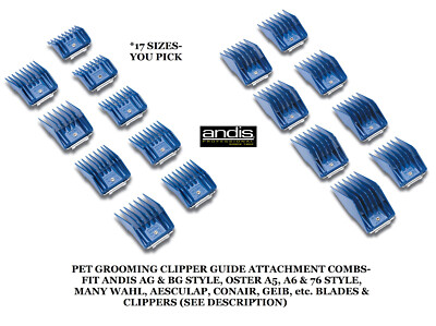 ANDIS ATTACHMENT Guard Guide Blade COMB*Fit AG,Oster A6 A5,Wahl KM5,KM10 Clipper