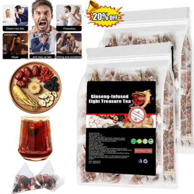 Ginseng six treasure tea , Kidney tea ,liver tea , red date tea , kidney health