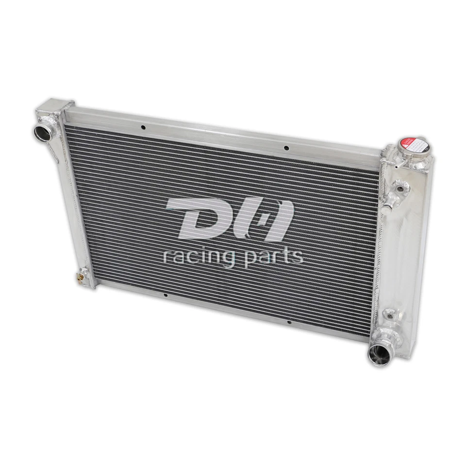 Radiador de 3 núcleos 67-72 para camioneta GMC C/K1500 K15/25/35 Chevy C/K10 20 30 Suburban Foto 3 de 4