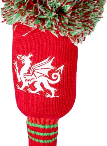Housse De Club De Golf Asbri Pom Pom Driver, Fairway Ou Rescue - Pays De Galles - Imagen 9 de 11