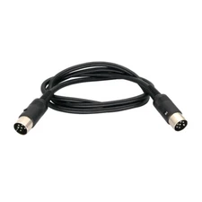 New 1Meter/3.28Ft  6 Pin Din Cable Cord Wire For Commodore 128 Computer