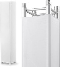 2Pcs White Truss Cover 6.56Ft X 12In Box Truss Scrim Elastic Fabric Sleeve New